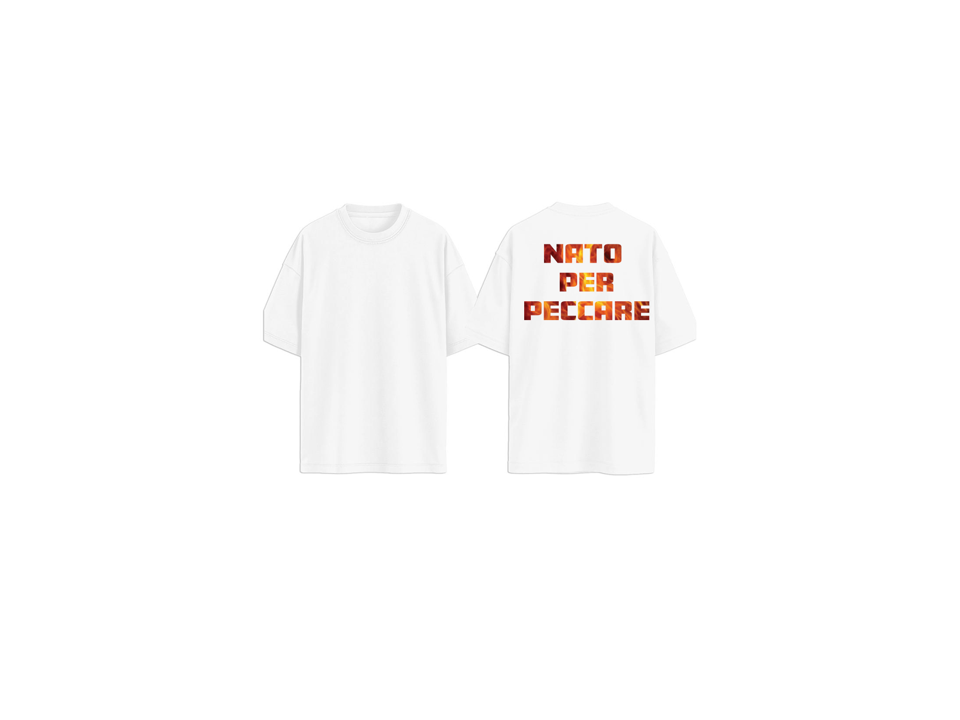 T-SHIRT NATO PER PECCARE