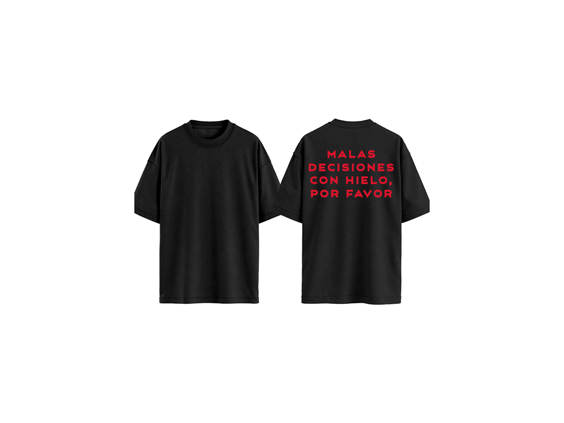 T-SHIRT MALAS DECISIONES