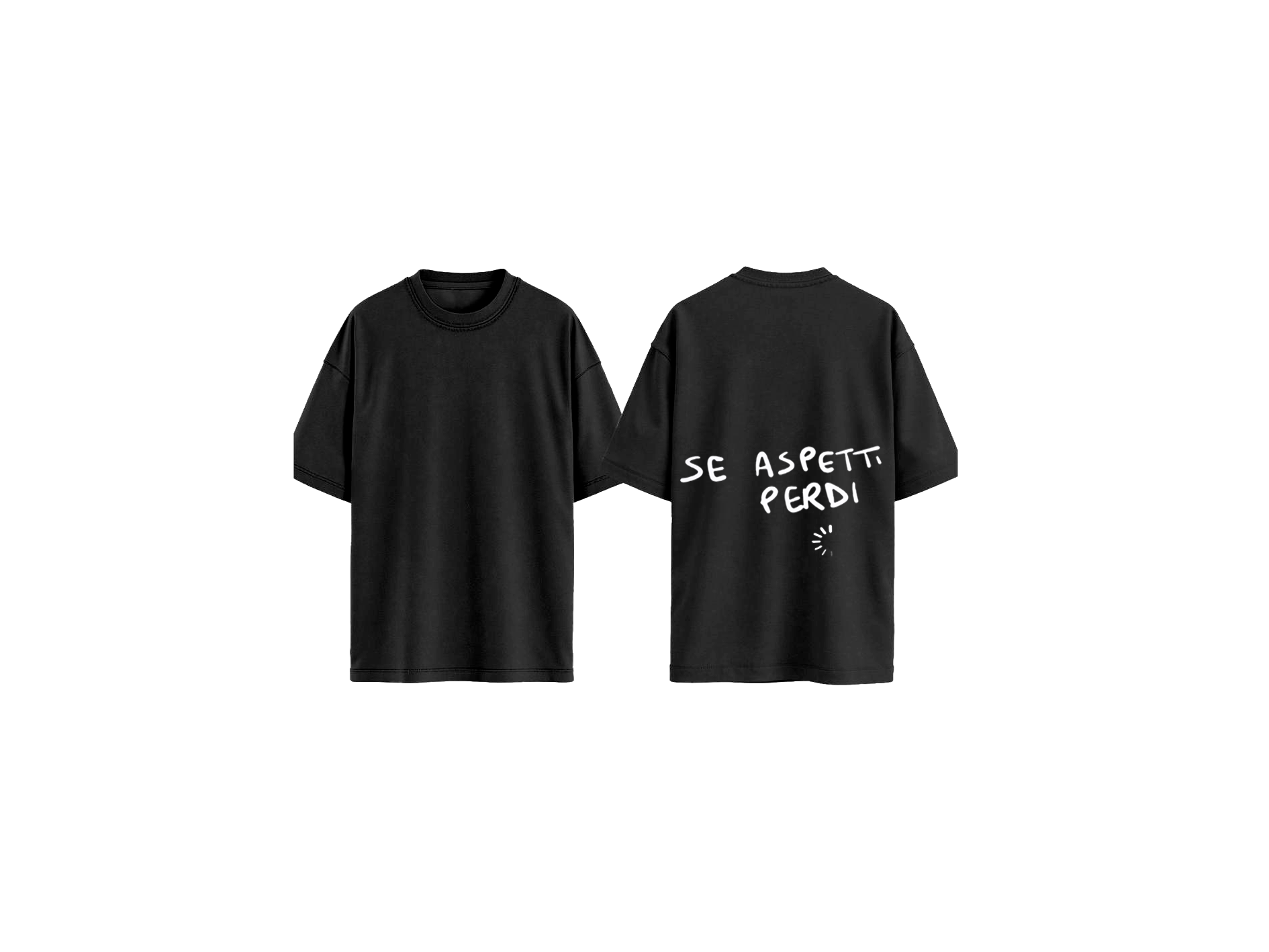 T-SHIRT SE ASPETTI PERDI